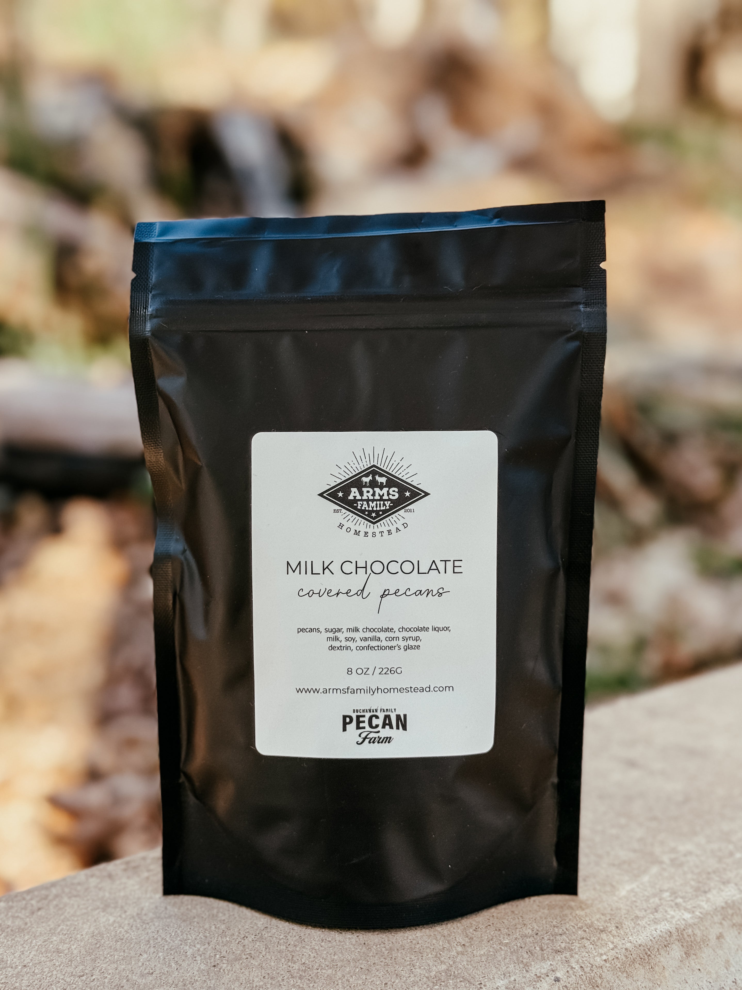 FARM FRESH MILK CHOCOLATE PECANS – Arms Family Homestead