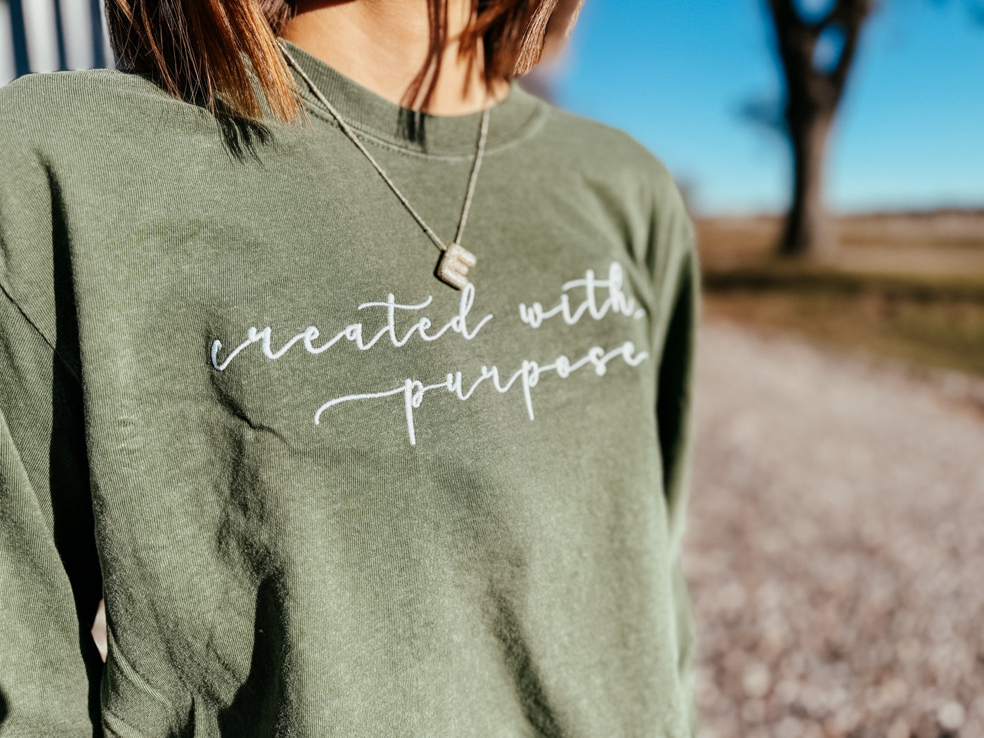 CREATED WITH A PURPOSE TEE