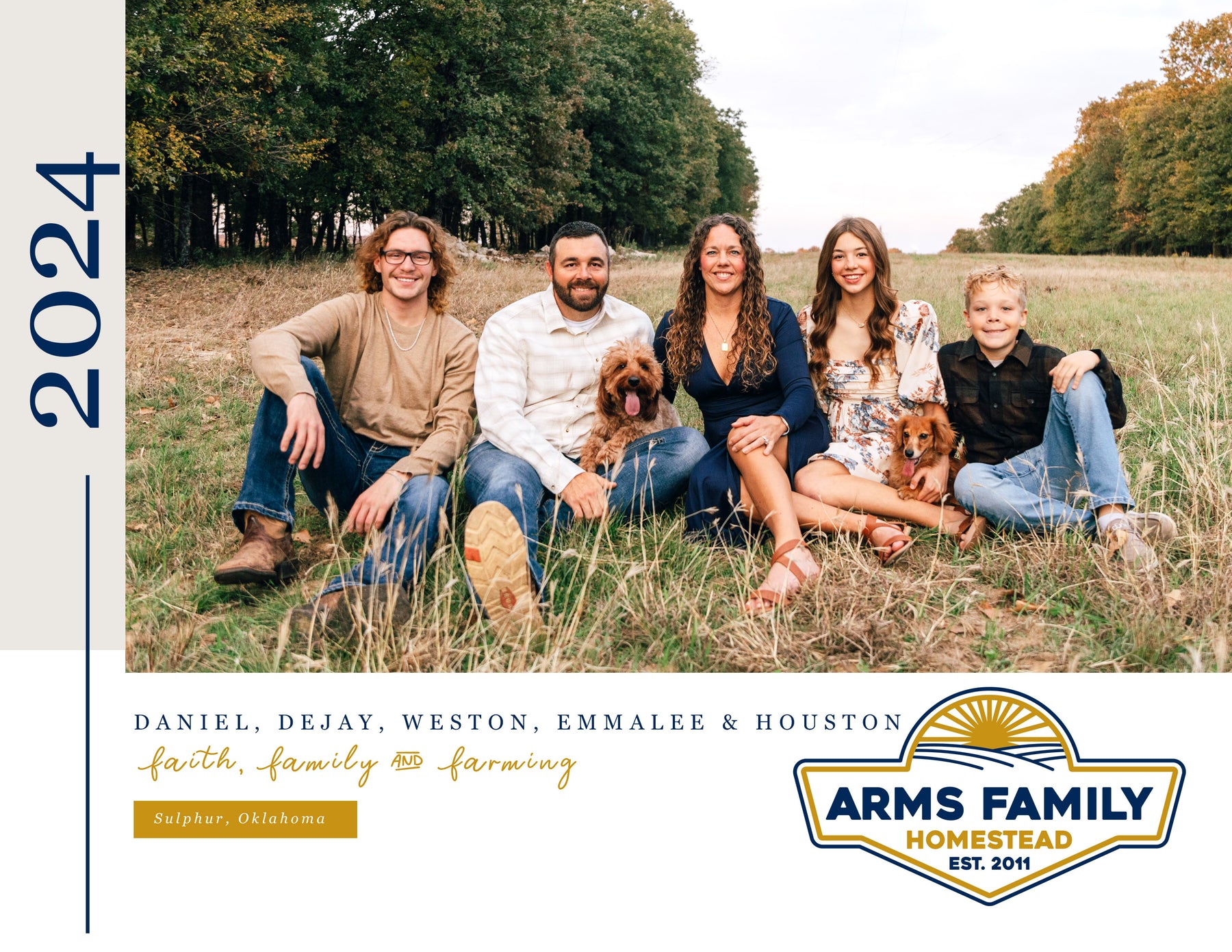 AFH 2024 WALL CALENDAR Arms Family Homestead