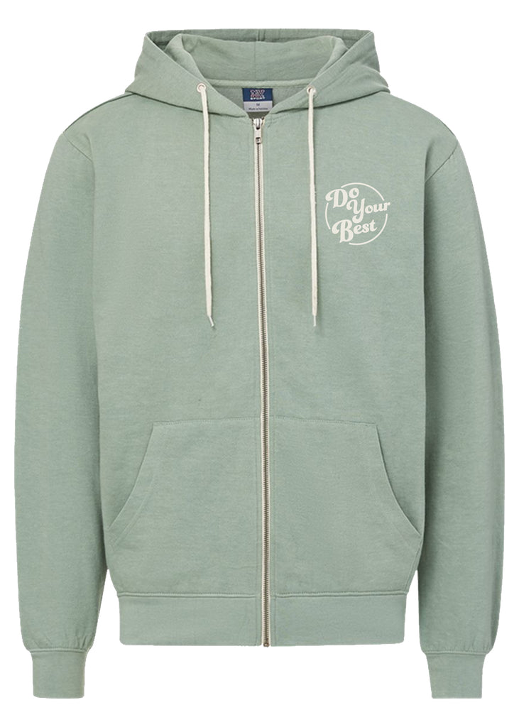DO YOUR BEST ZIP UP HOODIE – Arms Family Homestead