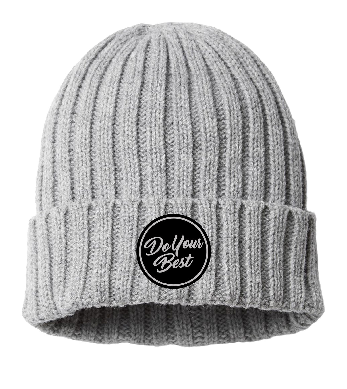 DYB GREY BEANIE - SWEATER FOR YOUR HEAD!