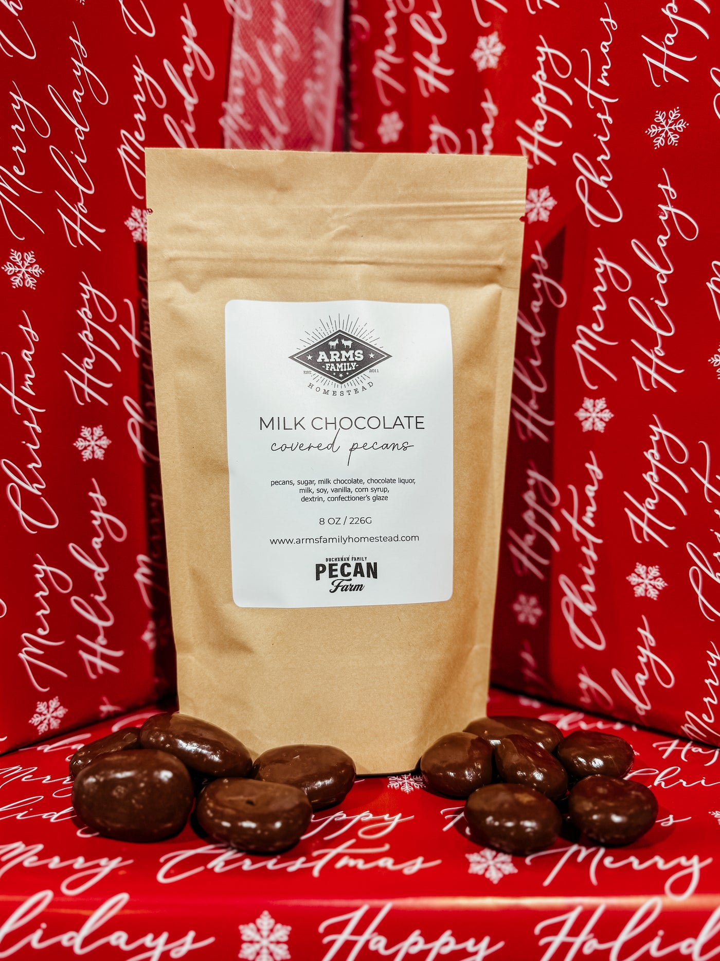 FARM FRESH MILK CHOCOLATE PECANS