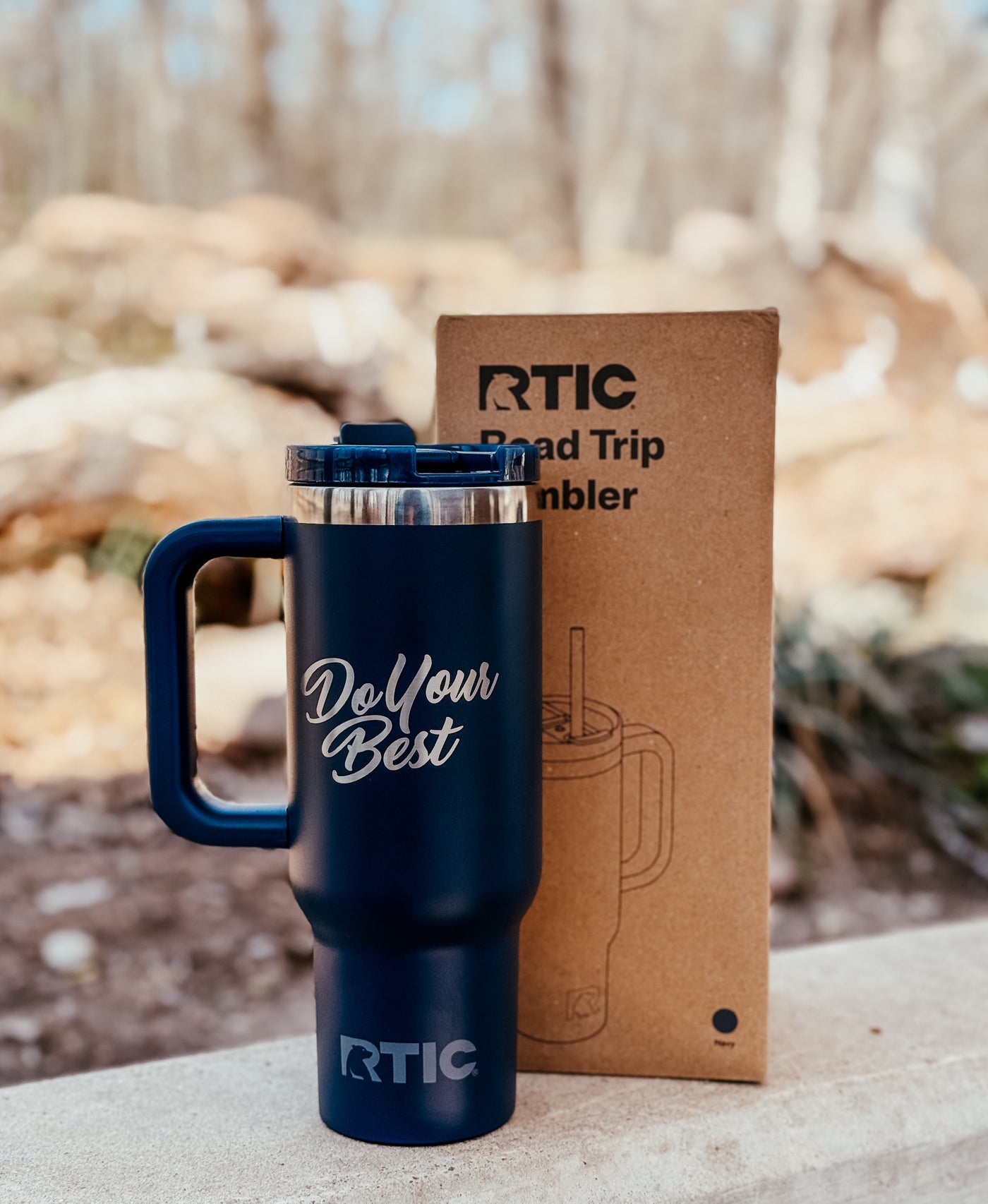 DO YOUR BEST RTIC 30oz ROAD TRIP TUMBLER