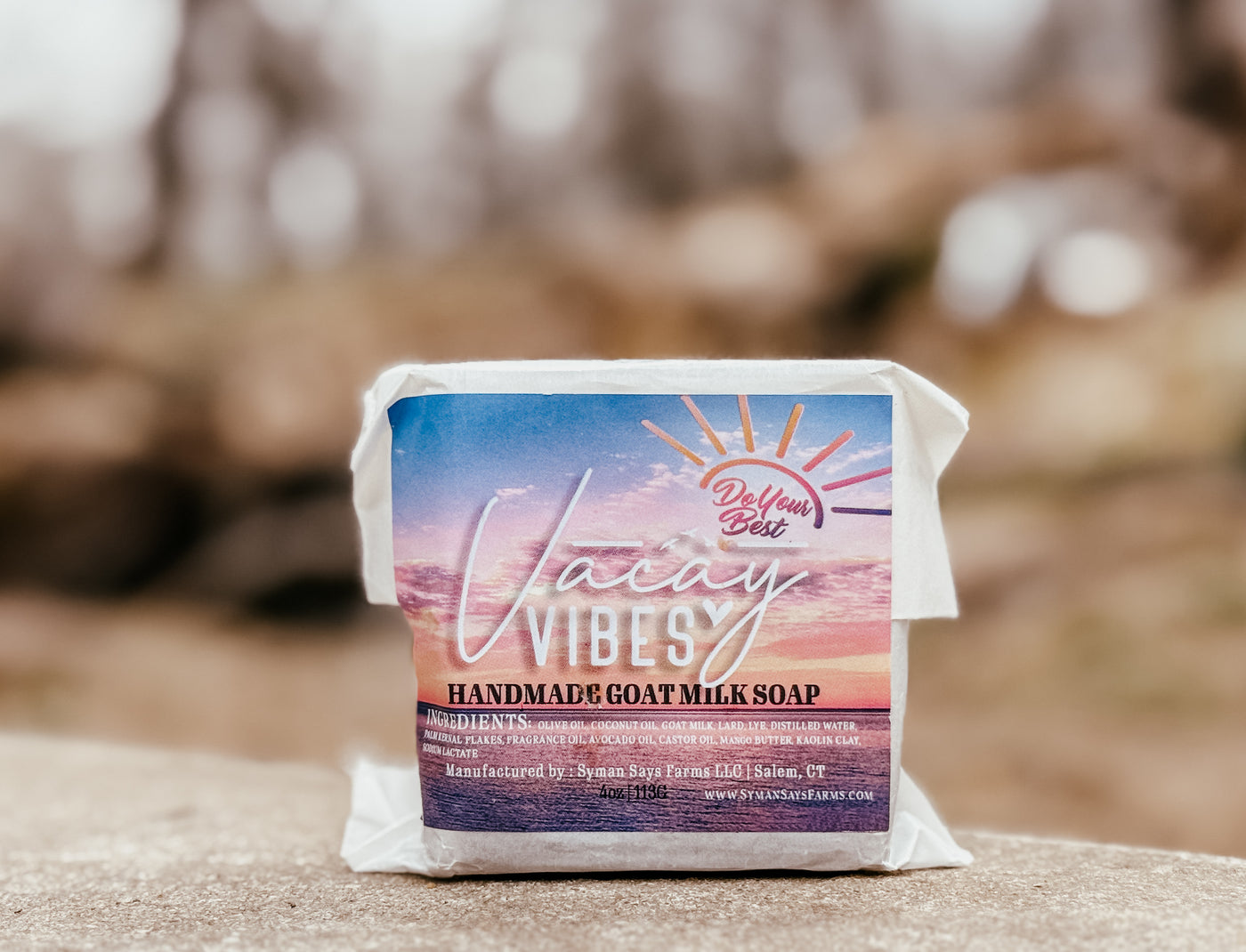 VACAY VIBES GOAT MILK SOAP