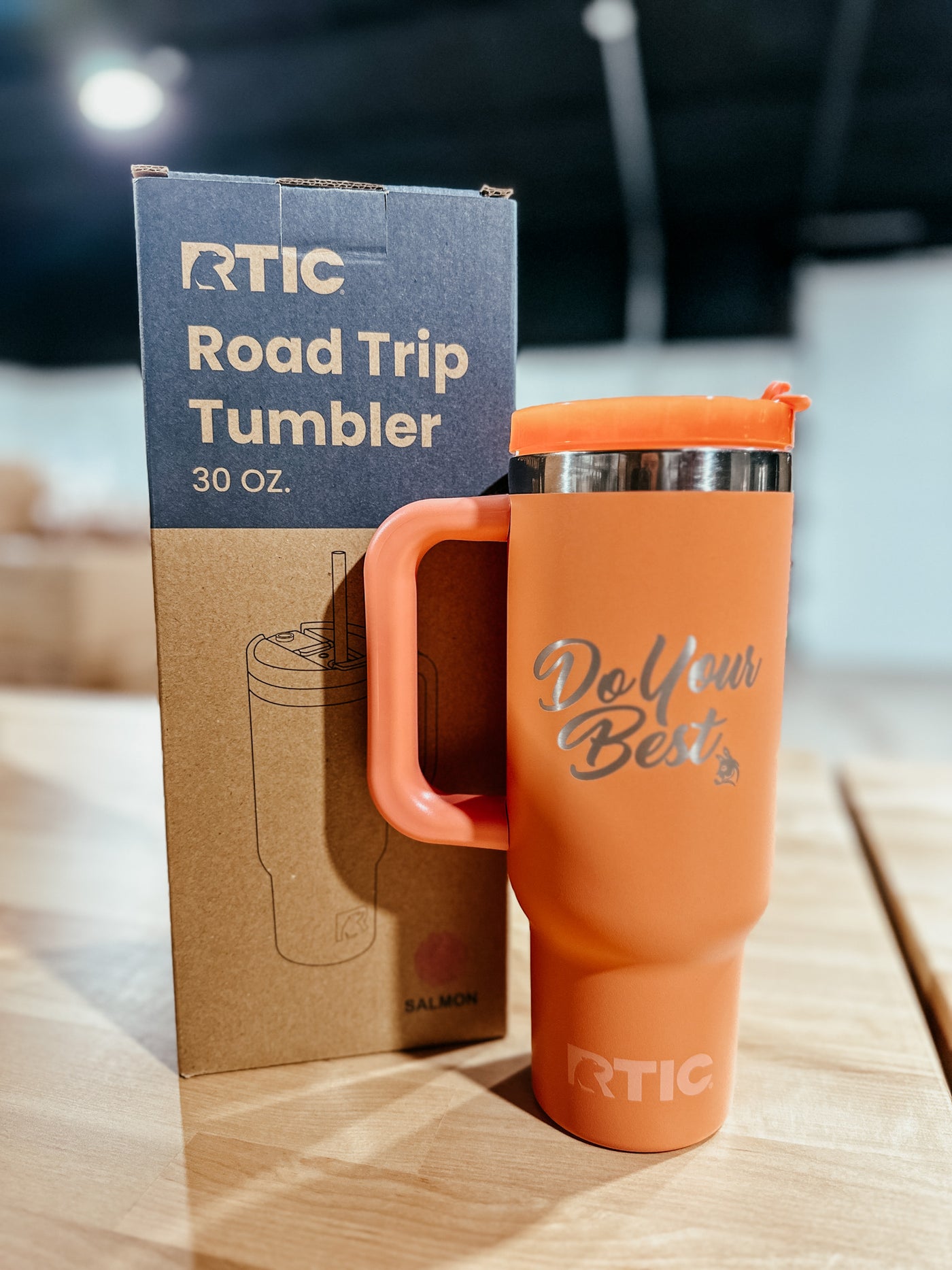 DO YOUR BEST RTIC 30oz ROAD TRIP TUMBLER