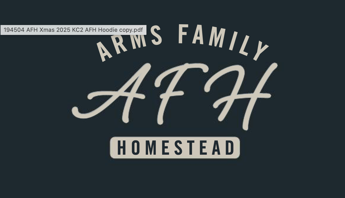 ARMS FAMILY HOMESTEAD HOODIE