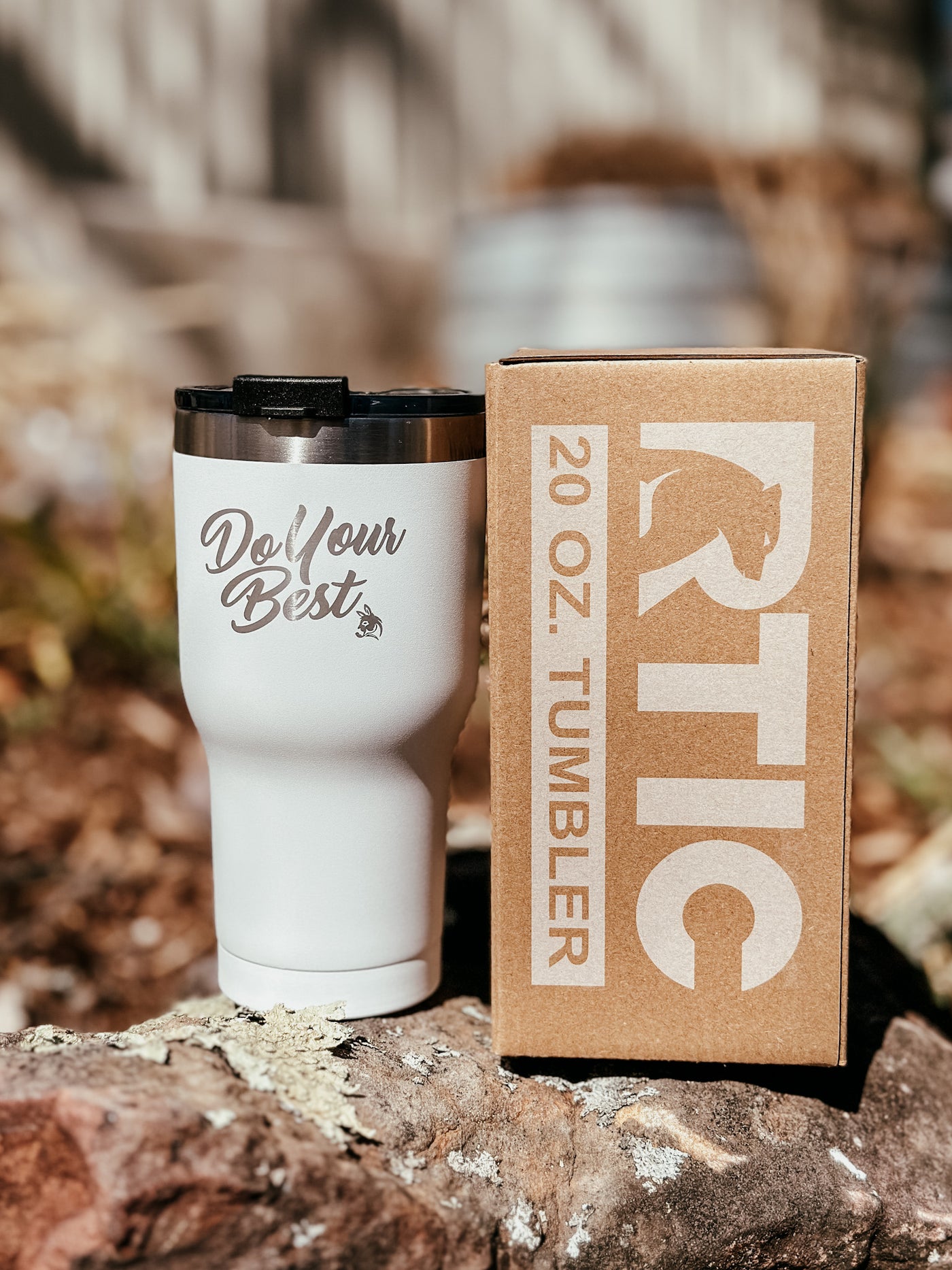DO YOUR BEST RTIC 20oz TUMBLER